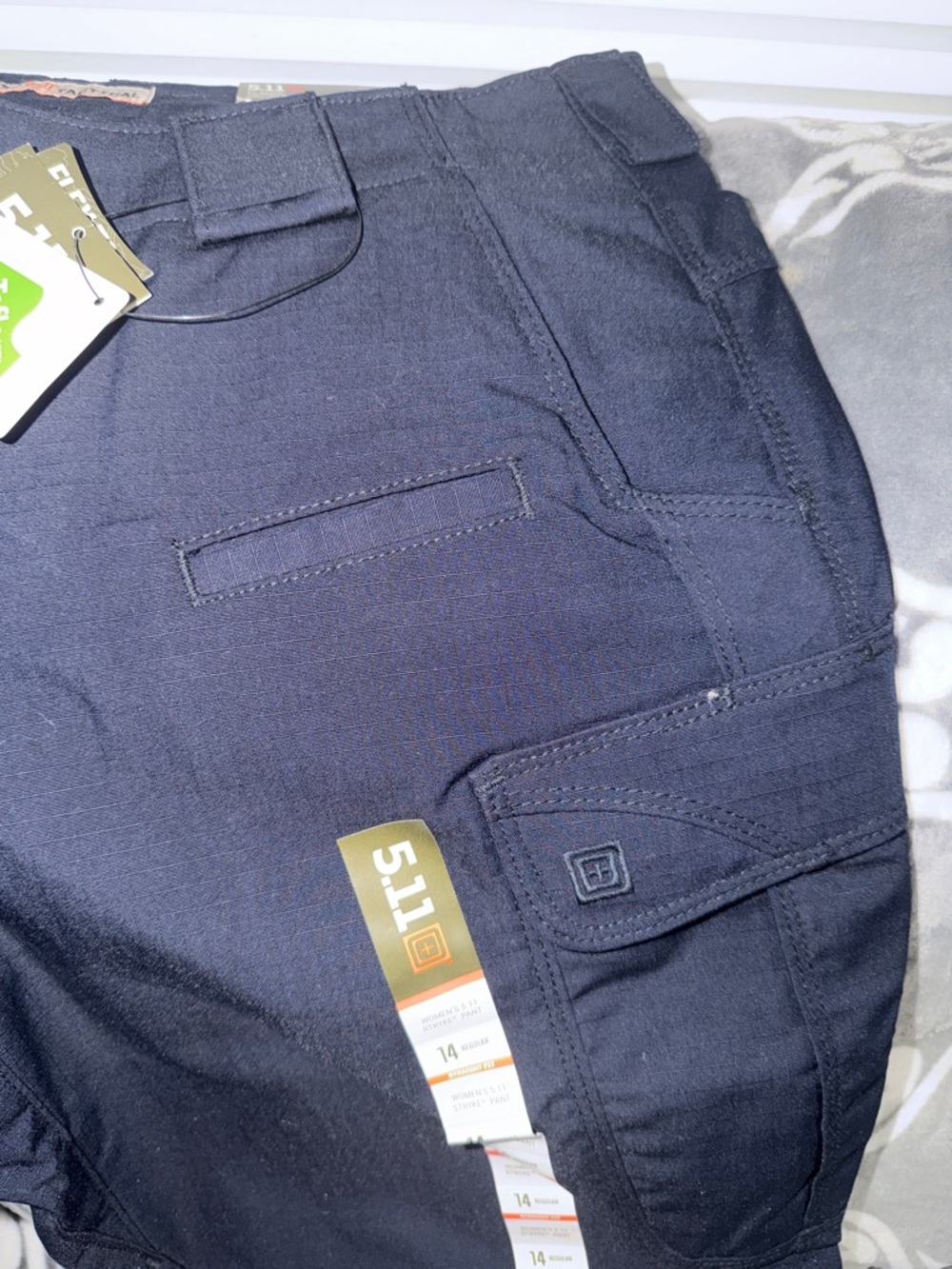 5.11 Tactical Women’s Navy Stryker Cargo Pants with Utility Pockets - Picture 3 of 5